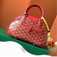 Buy Inexpensive Goyard Vintage Bowling Bag Small GY8822 Red