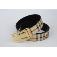 ​Famous Brand Burberry Belt B4003 Gold