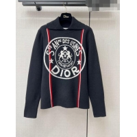 Low Price Dior Cashmere Sweater D111011 Black 2023