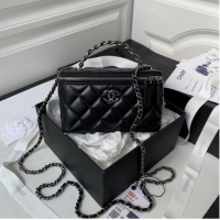 Inexpensive Chanel CLUTCH WITH CHAIN AP3593 Black