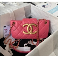 Famous Brand Chanel BAGUETTE BAG AS4611 Fuchsia