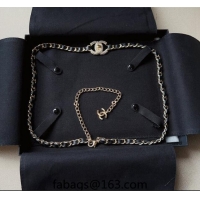 Famous Brand Chanel Chain Belt Black C010706