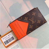 Big Discount Louis Vuitton Coin Card Holder M82908 orange