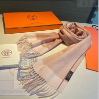 Buy Discount Hermes Cashmere Long Scarf 30x185cm H11705 Pink 2023