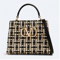 Best Luxury VALENTINO small Shoulder bag 0069 black&white