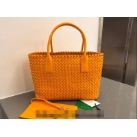 Best Quality Bottega Veneta Medium Cabat Tote Bag in Intrecciato Leather 608810 Orange 2023