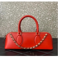 Buy Inexpensive VALENTINO Rockstud calfskin bag KSE0NO Red