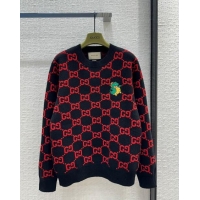 ​Best Design Gucci Wool Sweater G122301 Black/Red 2023