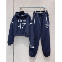 Dior Sweatershirt and Pants D112451 Blue 2023
