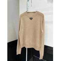 ​New Style Prada Wool Sweater P112912 Brown 2023