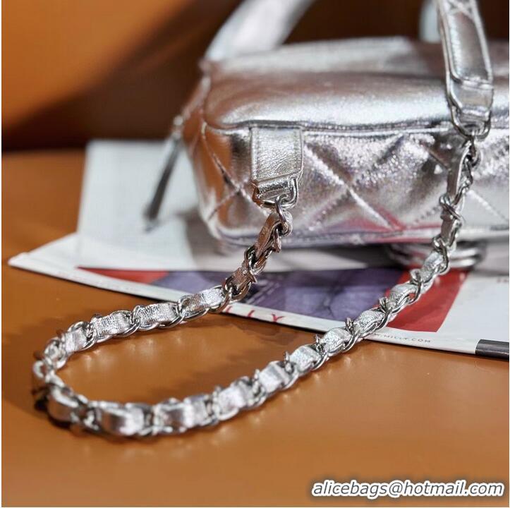 Famous Brand Chanel BACKPACK AS4621 Silver