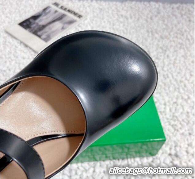 Most Popular Bottega Veneta Atomic Pumps 7.5cm in Shiny Calf Leather Black 218017