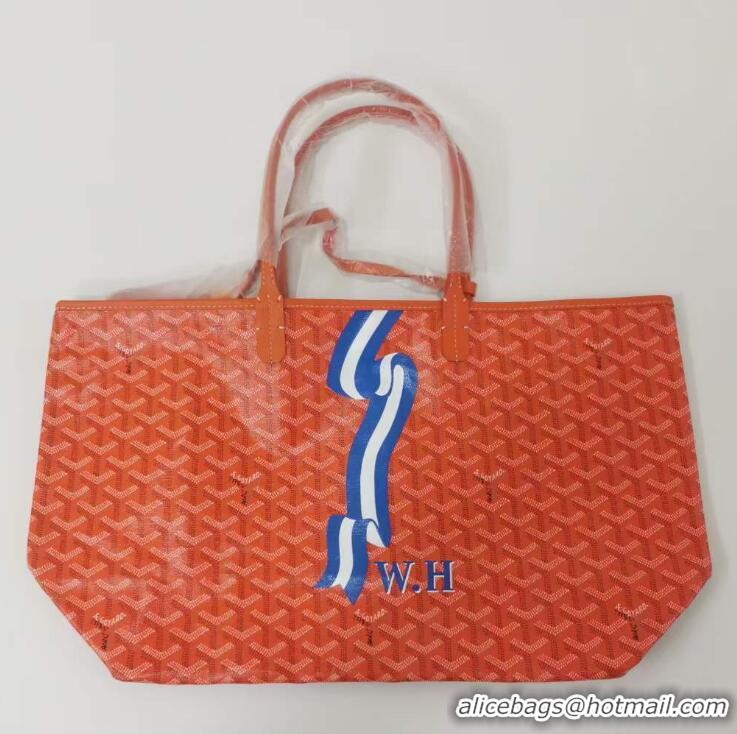 Price For Goyard Personnalization/Custom/Hand Painted WH With Stripes