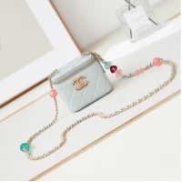 Promotional Chanel CLUTCH WITH CHAIN AP3230 Light Blue