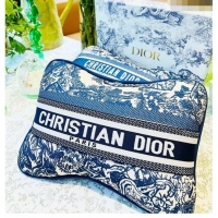 Grade Quality Dior Rectangular Pillow D0214 Blue 2023