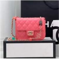 Reasonable Price Chanel CLUTCH WITH CHAIN AS3782 Pink
