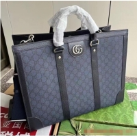 Reasonable Price Gucci OPHIDIA LARGE TOTE BAG 724665 Blue