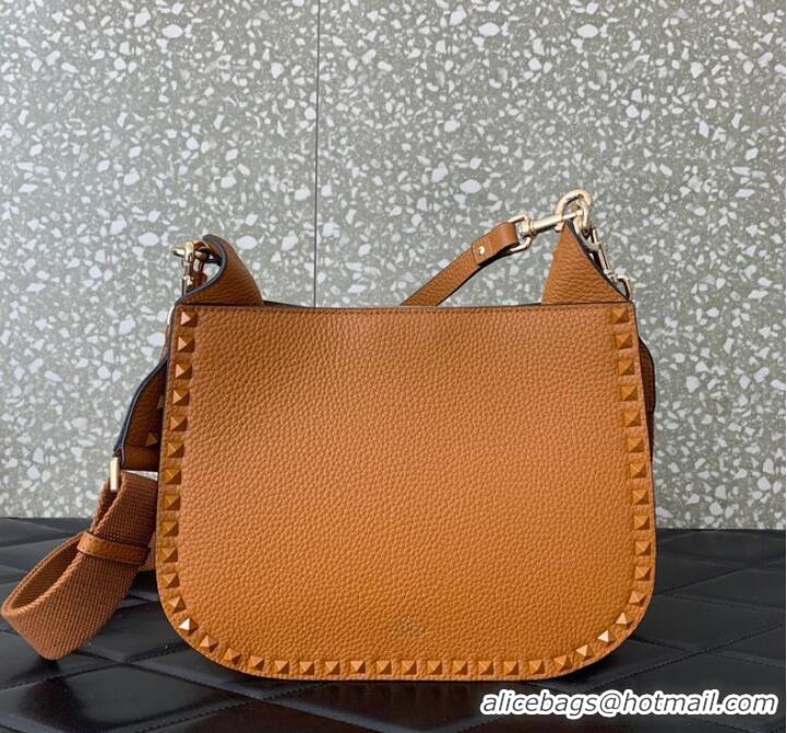Most Popular VALENTINO GARAVANI Loco Calf leather bag 0042 Camel