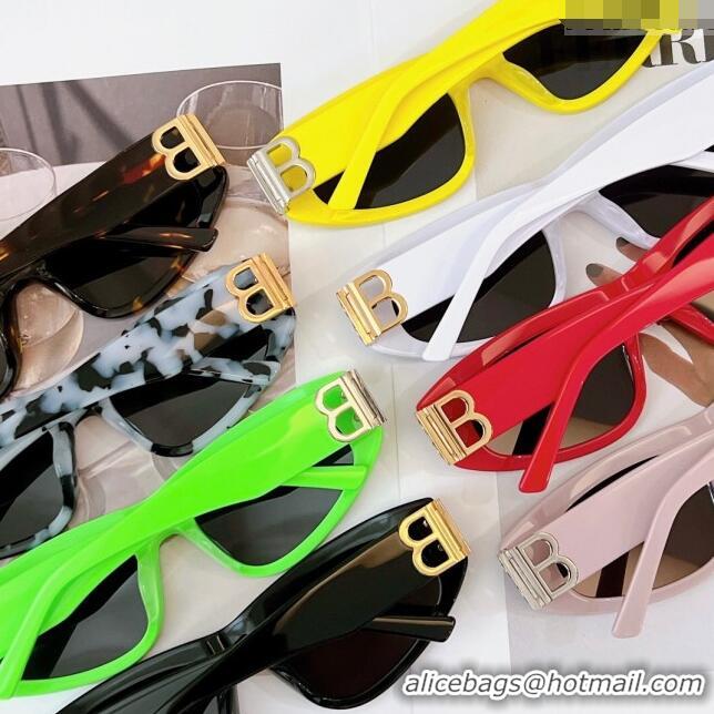 Low Cost Balenciaga Sunglasses BB0095 Yellow 2023
