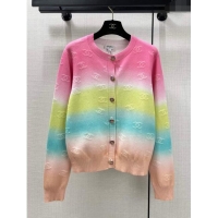 Luxurious Design Chanel Cashmere Cardigan CH122202 Multicolor 2023