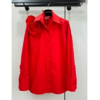 Traditional Discount Valentino Shirt V022738 Red 2024
