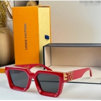 Newly Launched Louis Vuitton 1.1 Millionaires Sunglasses Z1165 Red 2023