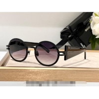 Sumptuous Discount Saint Laurent Sunglasses Round SLM311 Black 2024