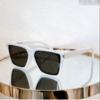 Discount Design Saint Laurent Sunglasses SL610 White 2023