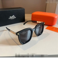 Grade Design Hermes Sunglasses 030502 Black 2024