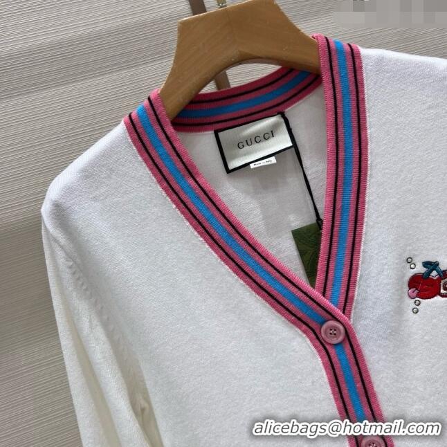​Traditional Specials Gucci Wool Cardigan G032815 White 2024