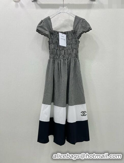 Grade Design Chanel Long Dress CH041901 Black/White 2024