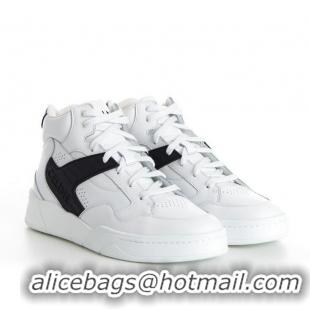 ​Top Quality Celine CT-06 High Top Sneakers In Calfskin Leather CE1256 White/Black
