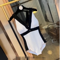 Big Discount Chanel Swimwear 030602 White/Black 2024