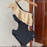 ​Low Price Chanel Swimwear CH0401 Beige/Black 2024