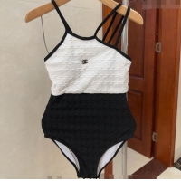 High Quality Chanel Swimwear CH040140 White/Black 2024