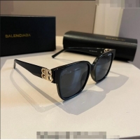Low Price Balenciaga Sunglasses 041001 Black 2024