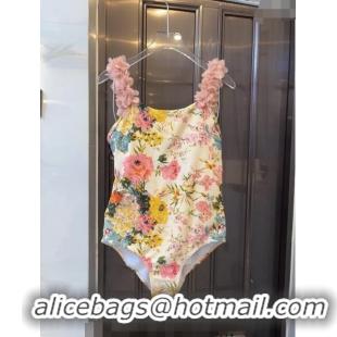 Top Quality Gucci Swimwear with Bloom Shoulder Strap 0509 Pink 2024