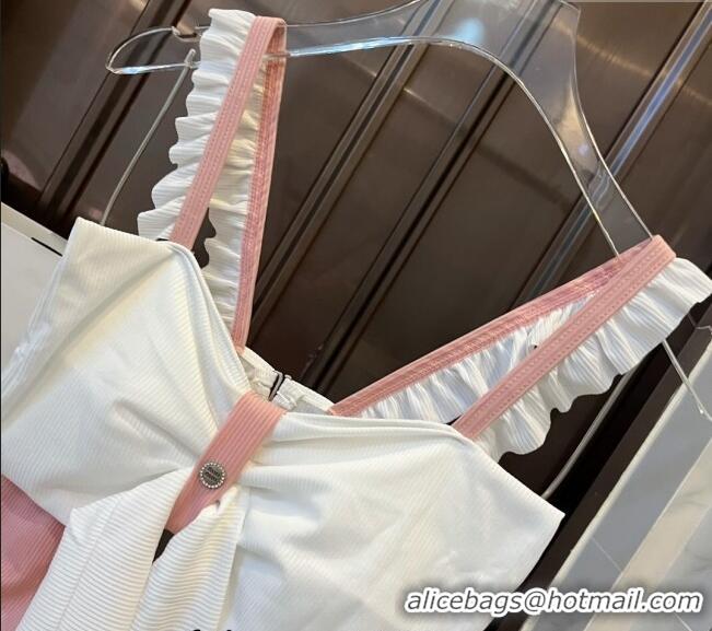 ​Free Shipping Miu Miu Swimwear with Bow 050902 Pink 2024