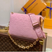 Most Popular Louis Vuitton Coussin in Monogram Leather Bag PM M59276 Light Pink