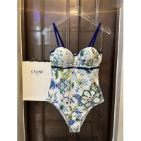 Market Sells Gucci Swimwear with Flora 0509 White/Blue/Green 2024