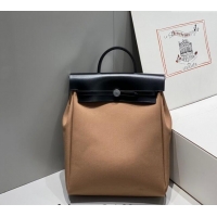 Modern Discount Hermes Herbag A Dos Zip Backpack Bag 29cm in Canvas H0521 Elephant Grey 2024