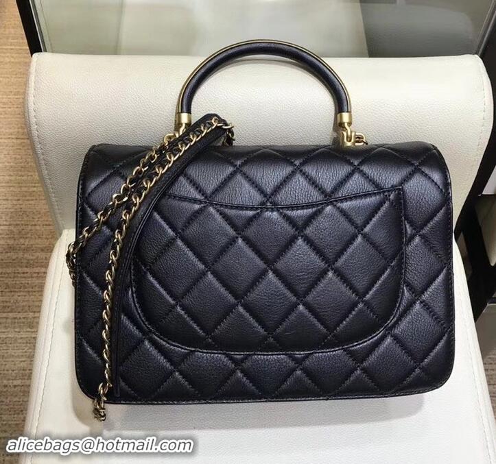 Top Design Chanel Quilted Calfskin Large Flap Bag with Handle AS0626 ...