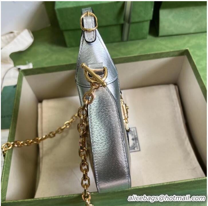 Promotional Gucci Jackie 1961 lame mini bag 675799 Silver Best Design