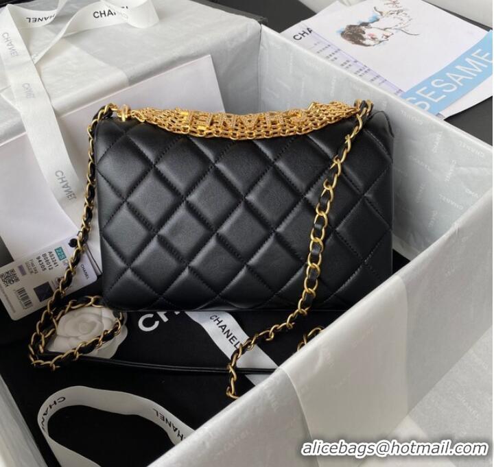 Reasonable Price Chanel SMALL FLAP BAG AS3241 black AAAAA Discount